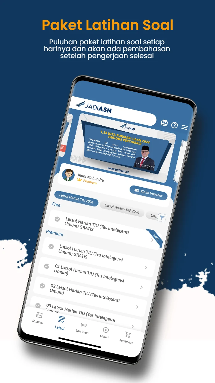 JadiASN - Bimbel CPNS 2026 screenshot