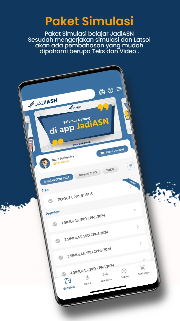 JadiASN - Bimbel CPNS 2026 screenshot